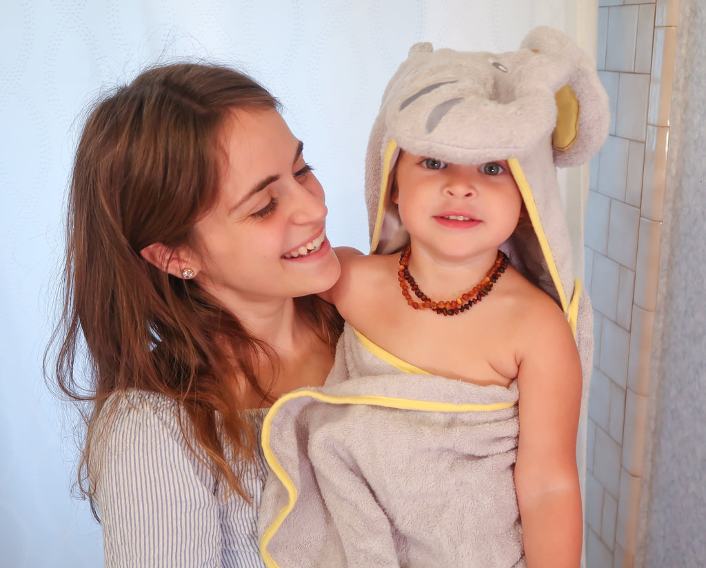 Kids Elephant Hooded Towel