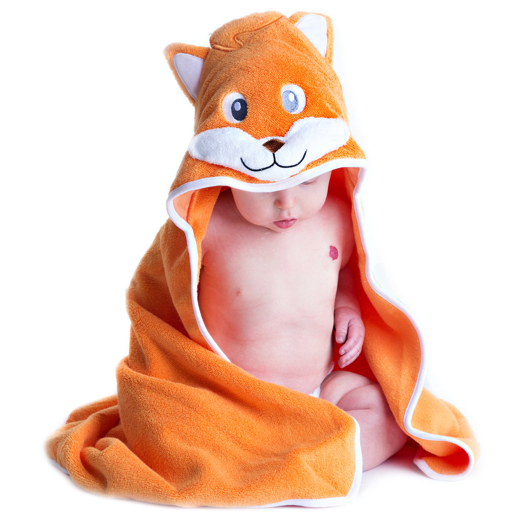 Fox Hooded Baby Towel