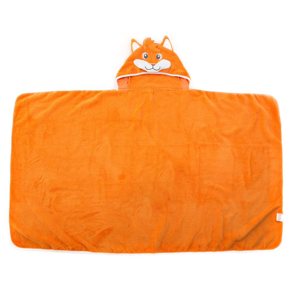 Kids Fox Hooded Towel