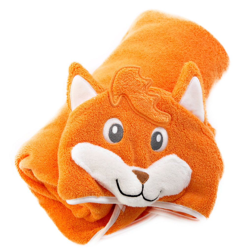 Kids Fox Hooded Towel