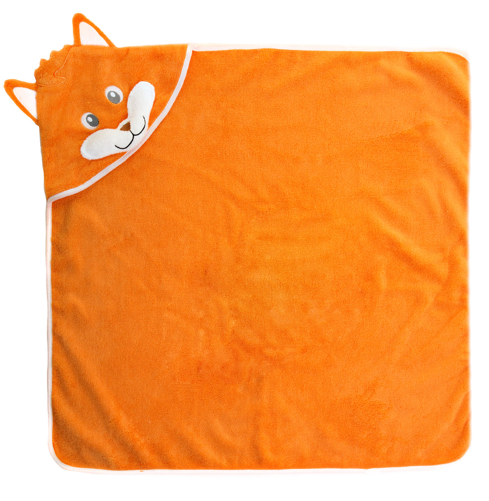 Fox Hooded Baby Towel