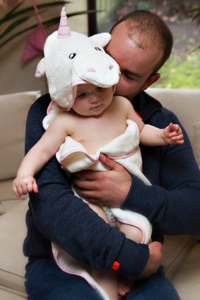 Unicorn Hooded Baby Towel