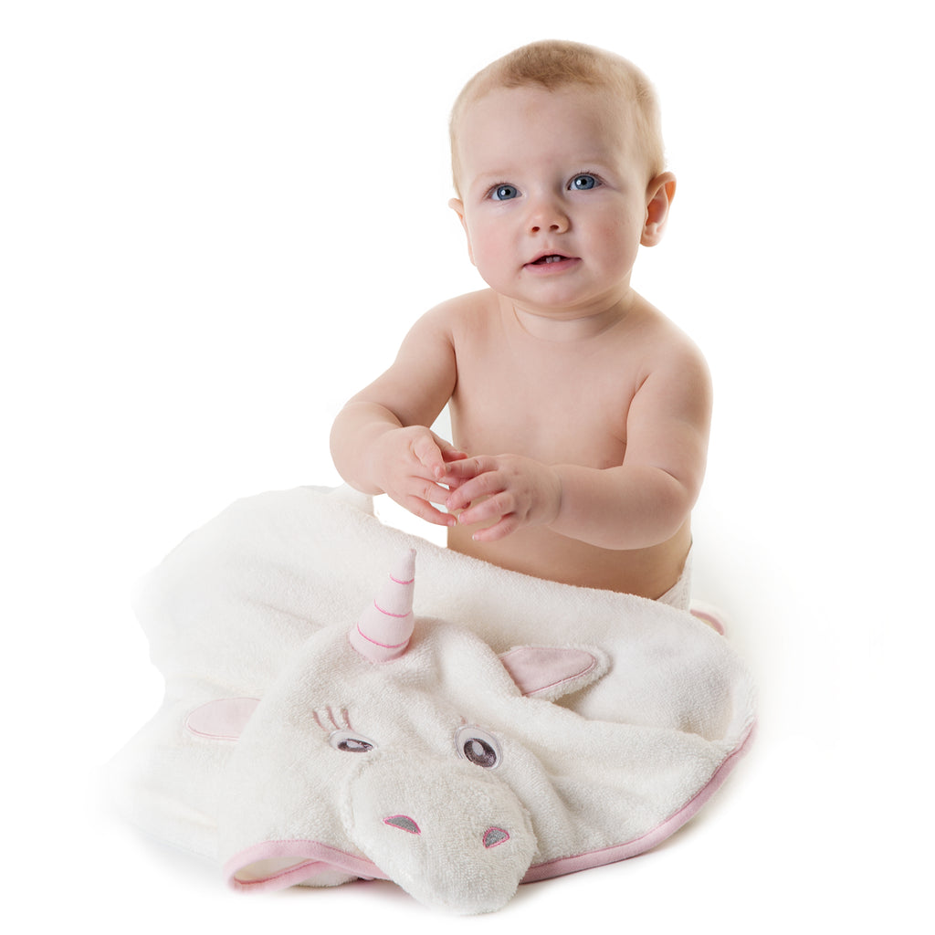 Unicorn Hooded Baby Towel