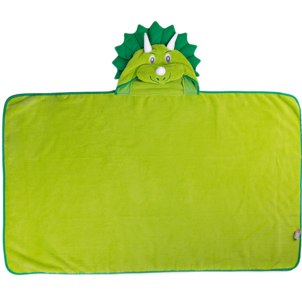 Kids Dinosaur Hooded Towel