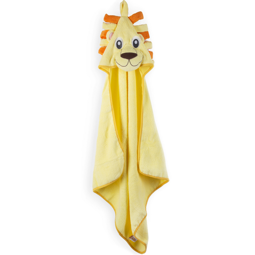 Lion Hooded Baby Towel and Washcloth