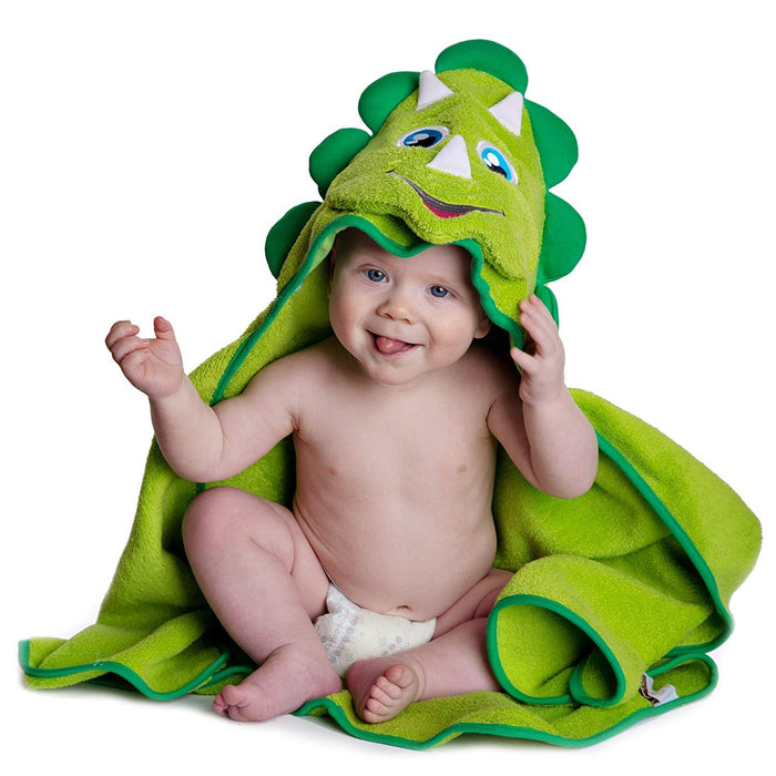 Dinosaur Hooded Baby Towel