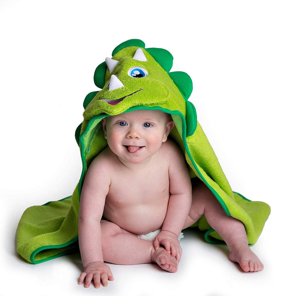 Dinosaur Hooded Baby Towel