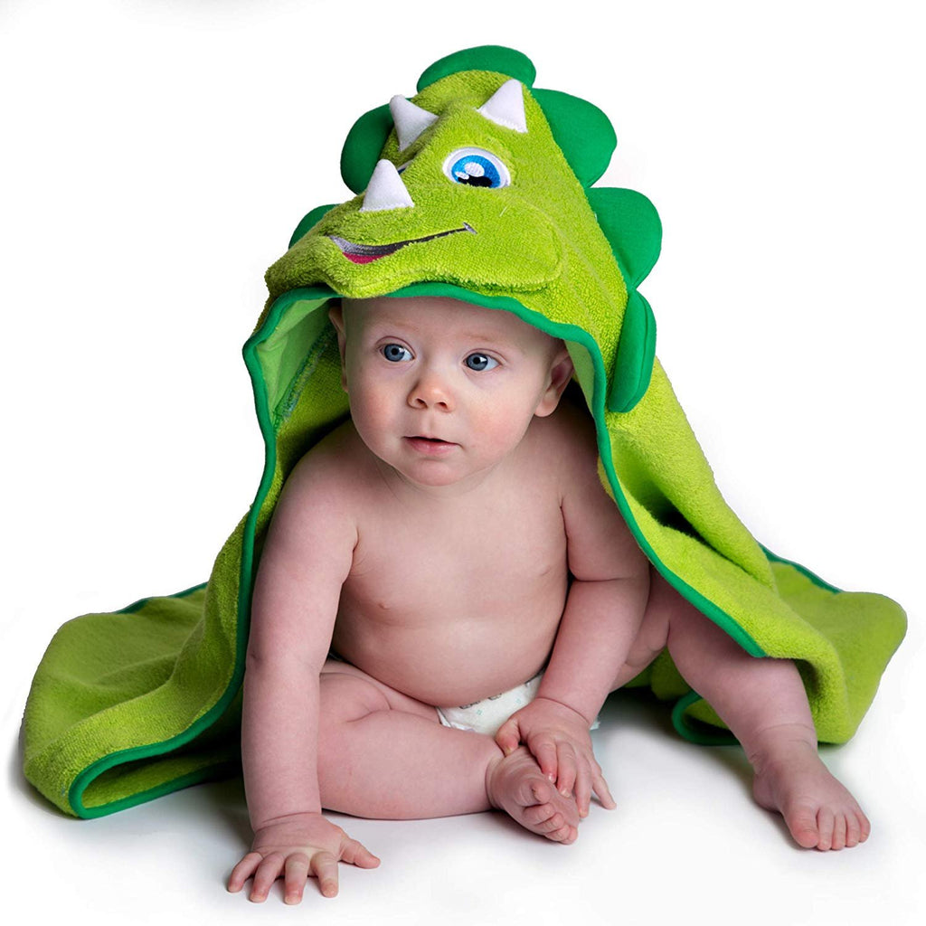 Dinosaur Hooded Baby Towel