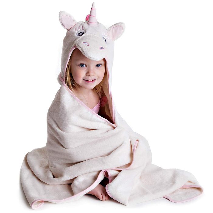 Unicorn Hooded Towel for Kids
