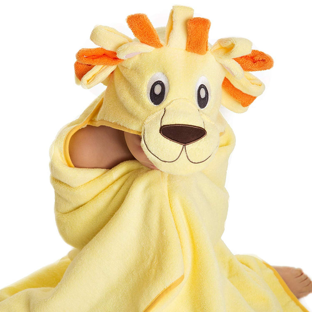 Kids Lion Hooded Towel