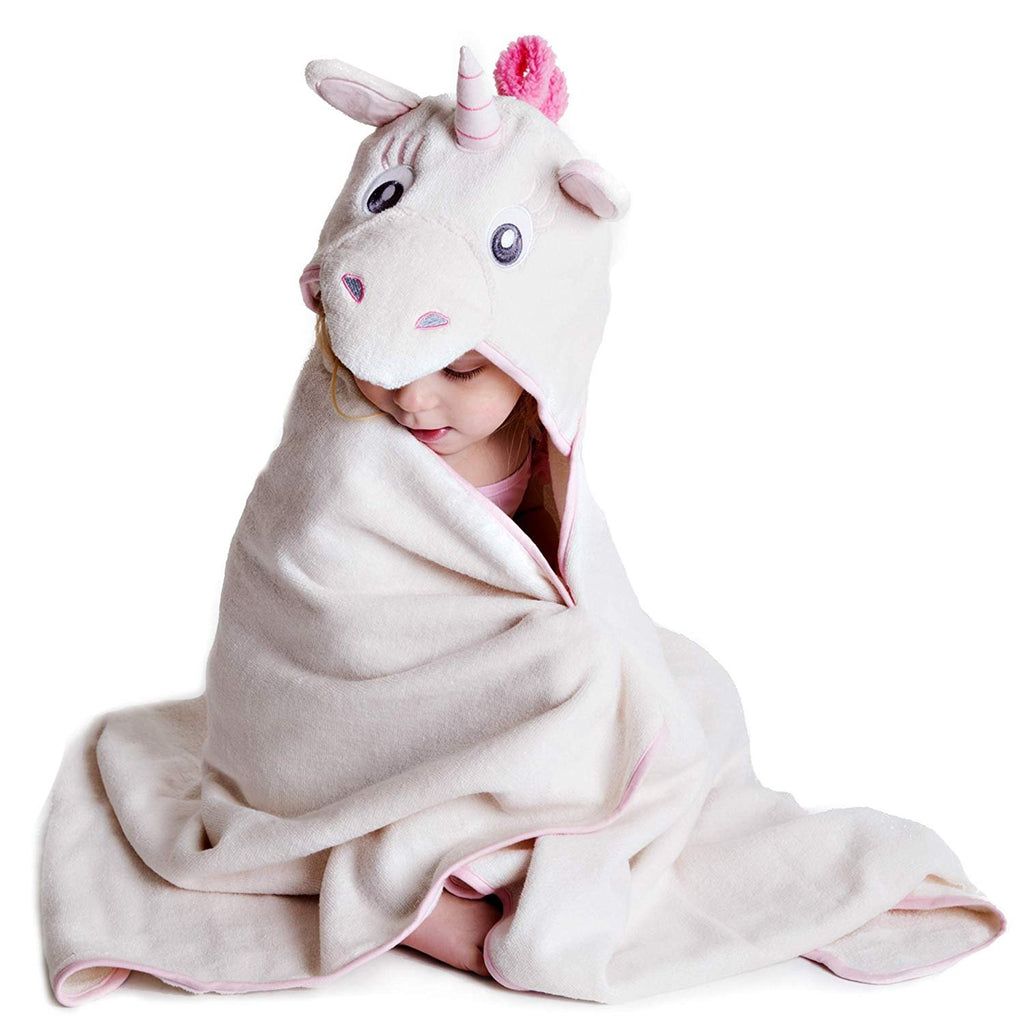 Unicorn Hooded Towel for Kids