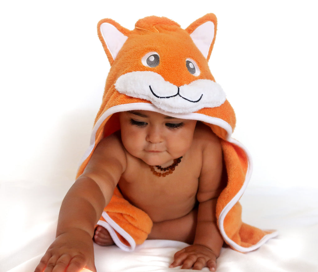Fox Hooded Baby Towel
