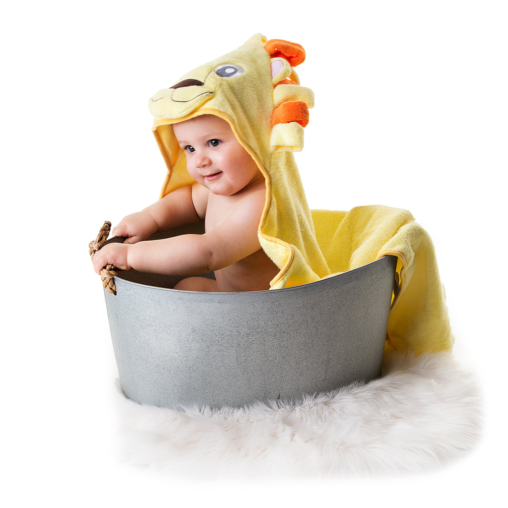 Lion Hooded Baby Towel