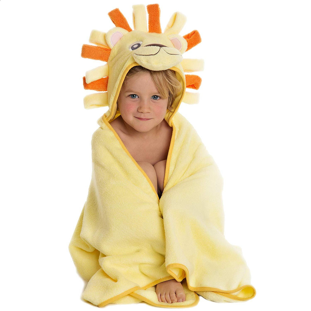 Kids Lion Hooded Towel
