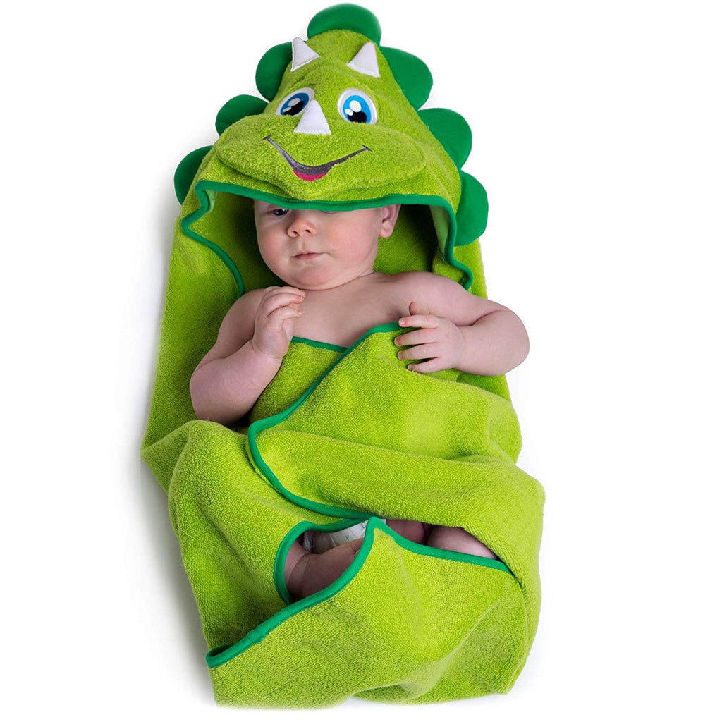 Dinosaur Hooded Baby Towel