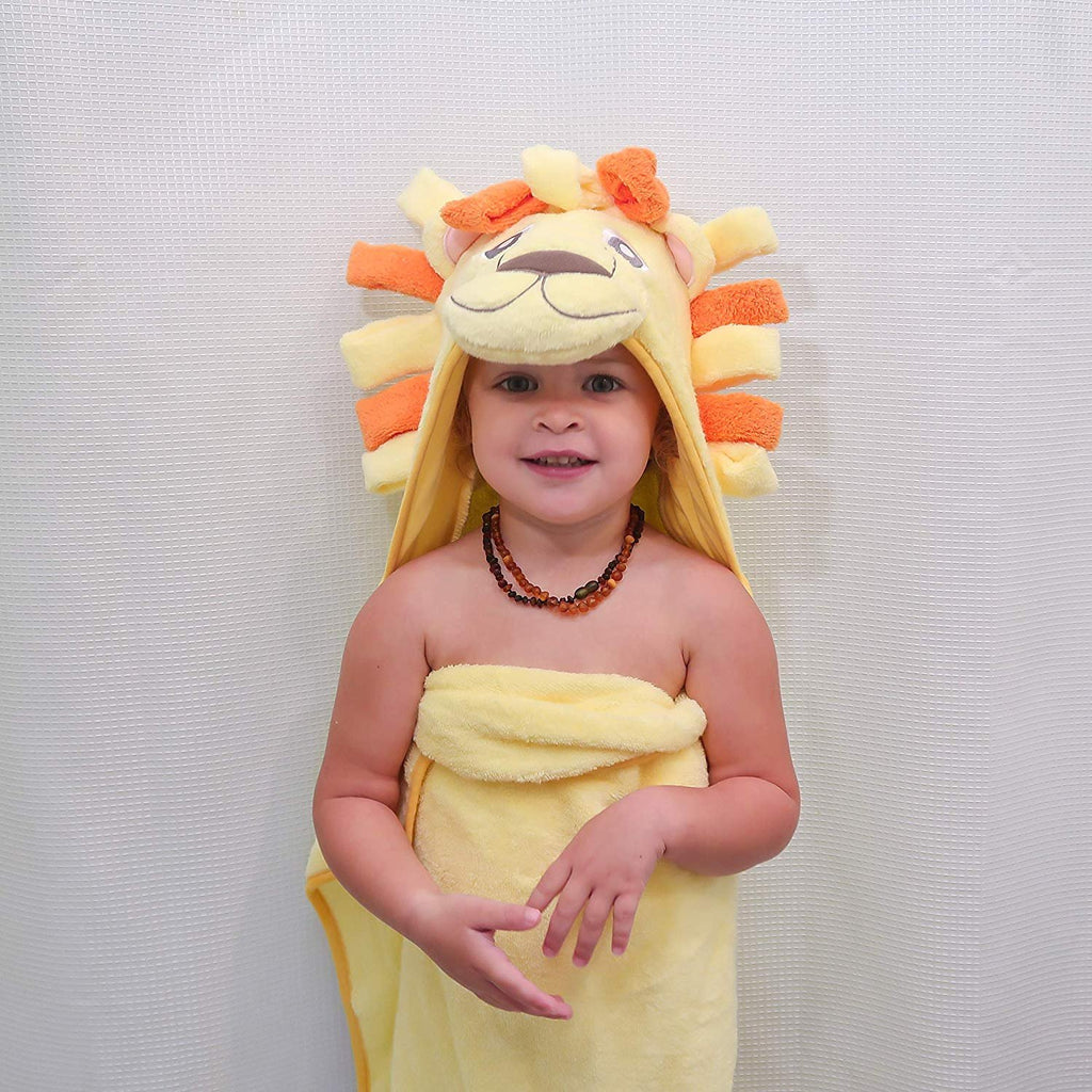 Kids Lion Hooded Towel